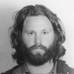 Par Dade County Public Safety Department (Miami), Florida (Jim Morrison mug shot.jpg) [Public domain], via Wikimedia Commons
