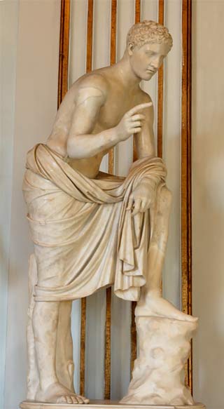 Hermès, Villa Adriana, Tivoli - IVème siècle, Musées Capitolins
