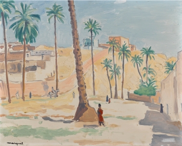 A Plaza, Albert Marquet (Before 1947)