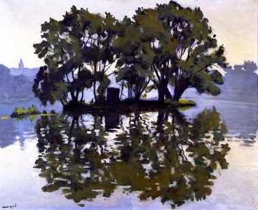 L'Ile aux cygnes, Albert Marquet (1919)