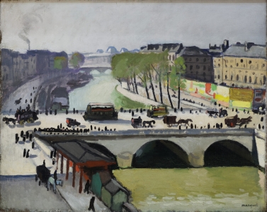 Le Pont Saint-Michel, Albert Marquet (1908)