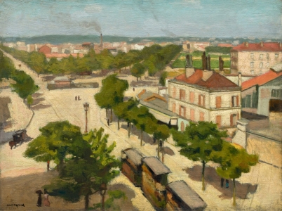 The Gate of St. Cloud, Paris, Albert Marquet (1904)