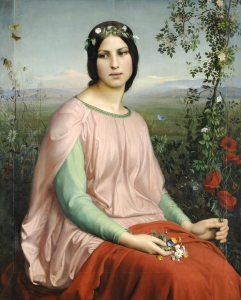 Fleur des champs, Louis Janmot (1845)