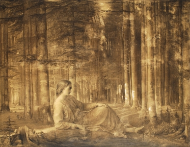 Le poème de l'âme - 19 Solitude, Louis Janmot