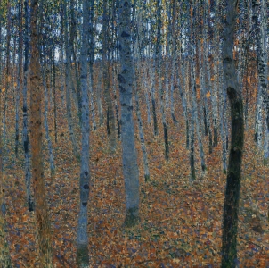 Beech forest (1903) - Gustav Klimt