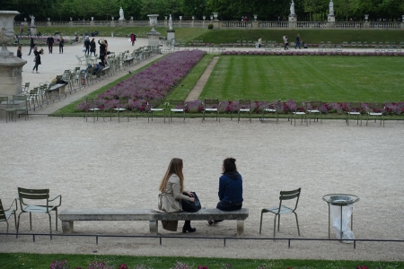 Le jardin du Luxembourg à Paris