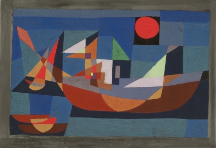 Navires au repos, Paul Klee (1927)