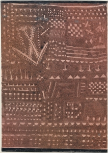 In the Manner of a Leather Tapestry, Paul Klee (1925)