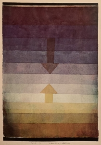 Scheidung Abend, Paul Klee (1922)