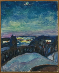 Starry Night, Edvard Munch (1922-1924)