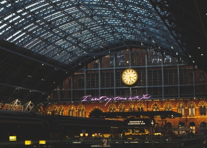 La gare de Londres