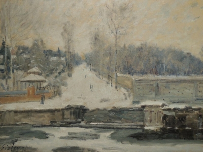L'Abreuvoir de Marly-le-Roi, Alfred Sisley