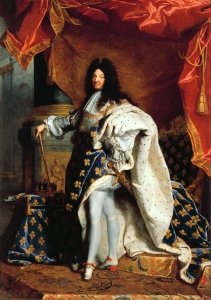 Portrait de Louis XIV en costume de sacre - Hyacinthe Rigaud (Musée du Louvre)