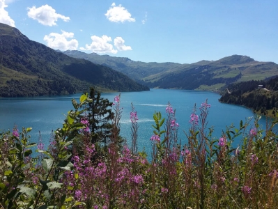 Le lac de Roselend