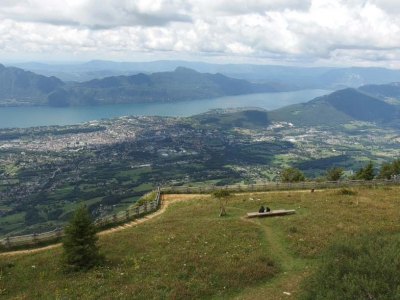 Le belvédère du Mont Revard, au dessus d'Aix les Bains (Savoie)