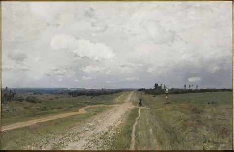 The Vladimirka, Isaac Levitan (1892)