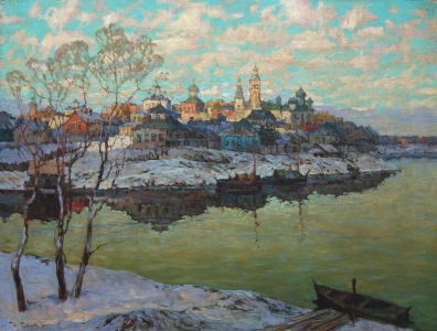 Early spring, Konstantin Gorbatov (1915-1916)