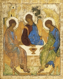 Icône de la Trinité, Andreï Roublev (1410-1427)