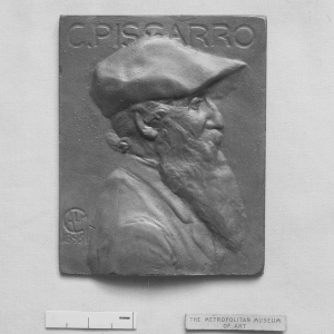 Portrait de Camille Pissaro - Alexandre Charpentier - Fin XIXème (The Metropolitan Museum of Art, New-York)