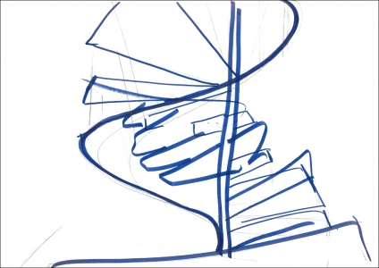 Dessin #19 - Escalier