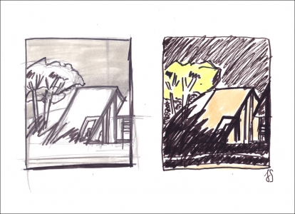 Dessin #11 - Maison