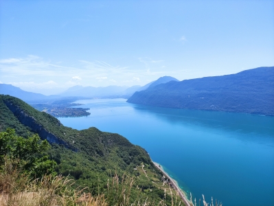 Le lac du Bourget depuis la Chambotte