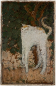 Le chat blanc - Pierre Bonnard (1894)